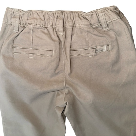 ZARA NWT Boys 4-5 years  Khaki Chino Pants Elastic Waist - Picture 5 of 7